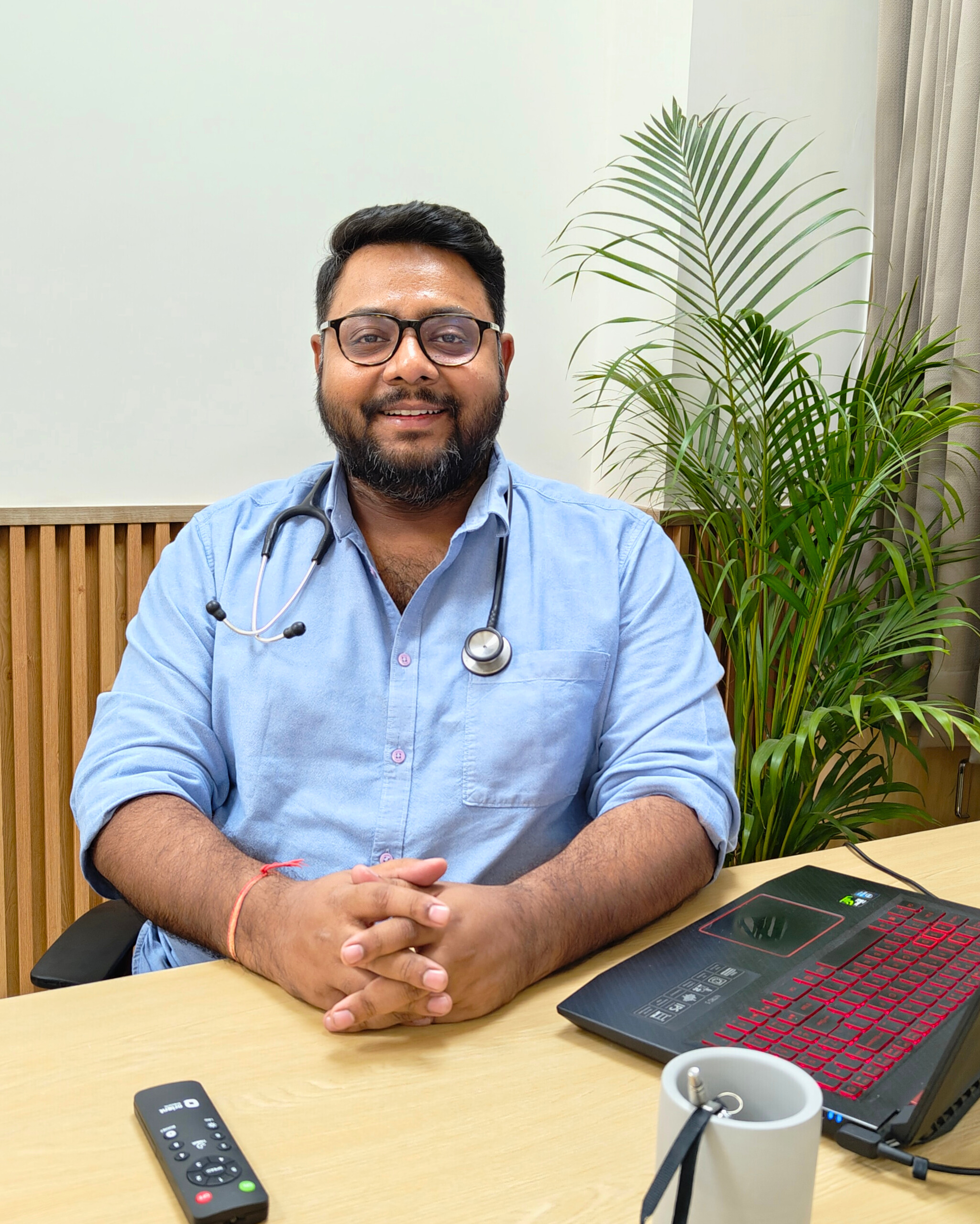 Dr. Prateek Shujanya, General Physician at Dr. Sharda's Family Health Clinics in Indirapuram, Ghaziabad